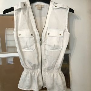 Michael Kors white blouse